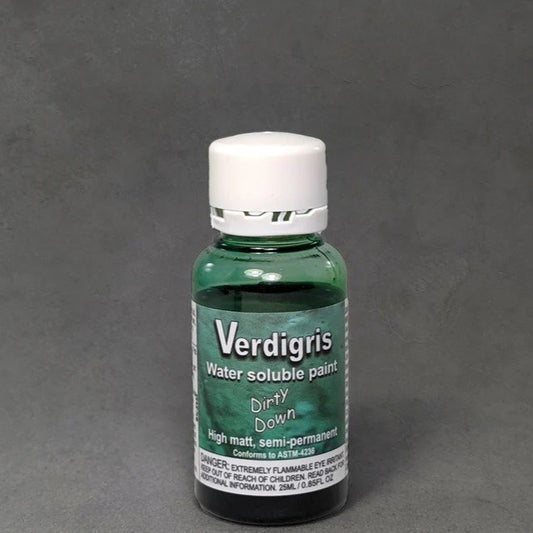 Dirty Down Green Verdigris 25ml Miniature Paint