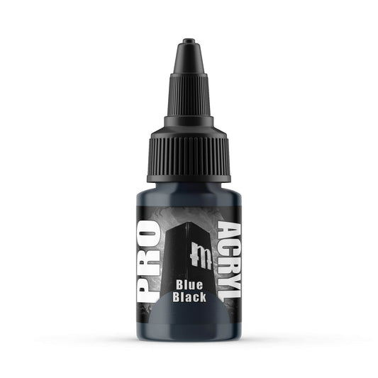 Monument Pro Acryl - Blue Black 22ml Miniature Paint