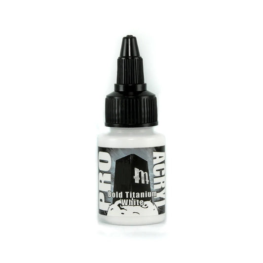 Monument Pro Acryl - Bold Titanium White 22ml Miniature Paint