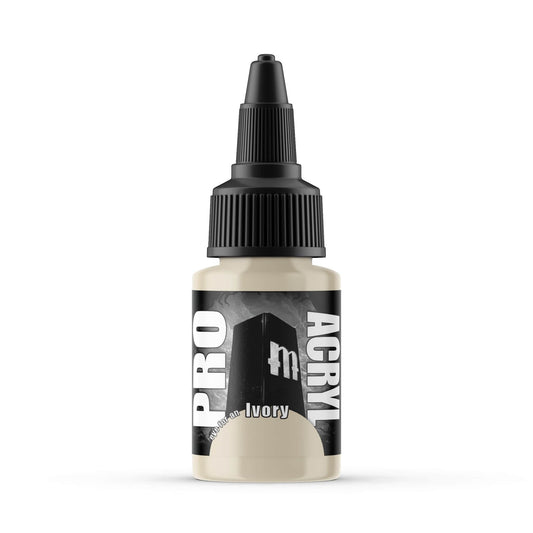 Monument Pro Acryl - Ivory 22ml Miniature Paint