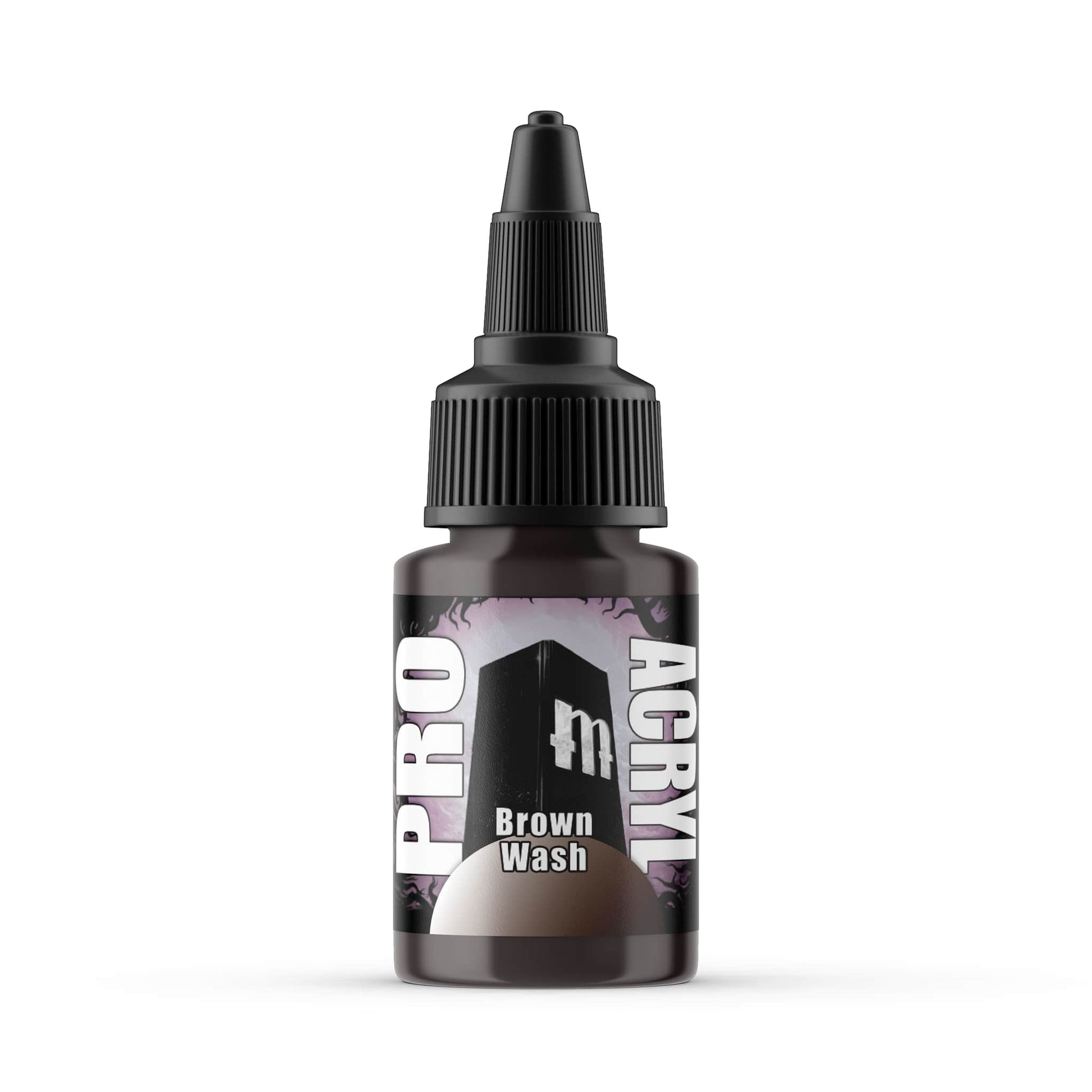 Monument Pro Acryl Washes - Brown Wash 22ml Miniature Paint