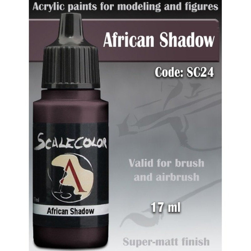 Scale 75 Scalecolor African Shadow 17ml Miniature Paint