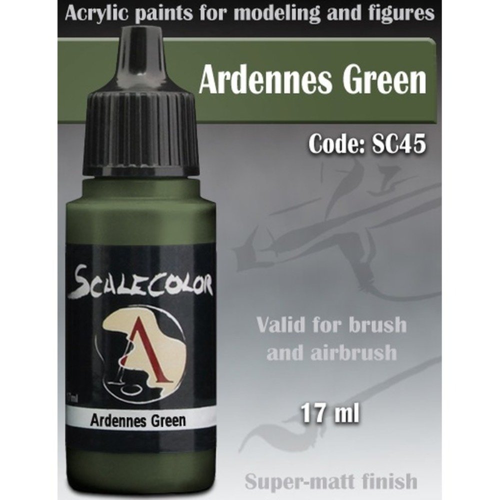 Scale 75 Scalecolor Ardennes Green 17ml Miniature Paint