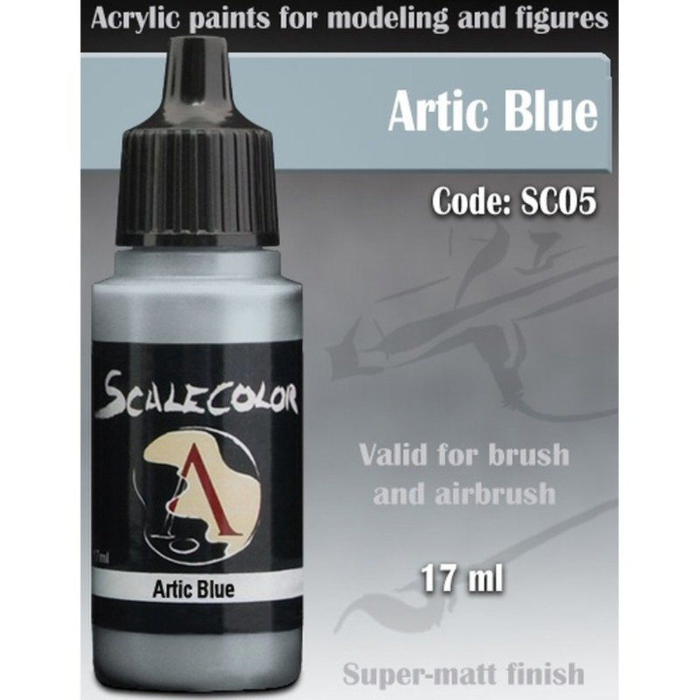 Scale 75 Scalecolor Artic Blue 17ml Miniature Paint