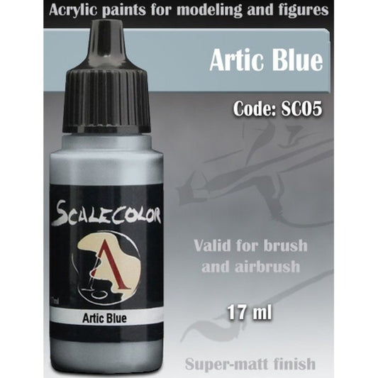 Scale 75 Scalecolor Artic Blue 17ml Miniature Paint