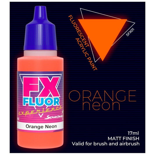 Scale 75 Scalecolor FX Orange Neon 17ml Miniature Paint