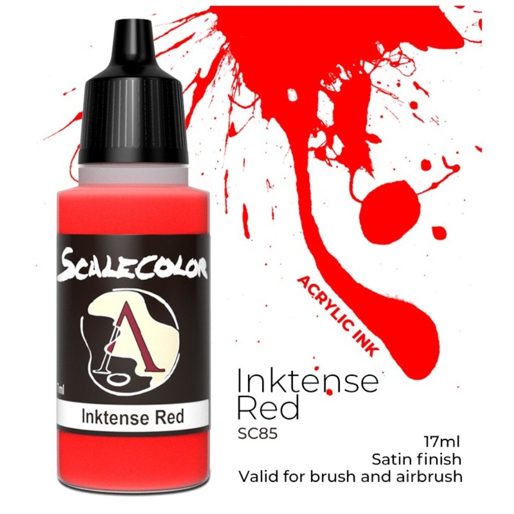 Scale 75 Scalecolor Inktense Red 17ml Miniature Paint