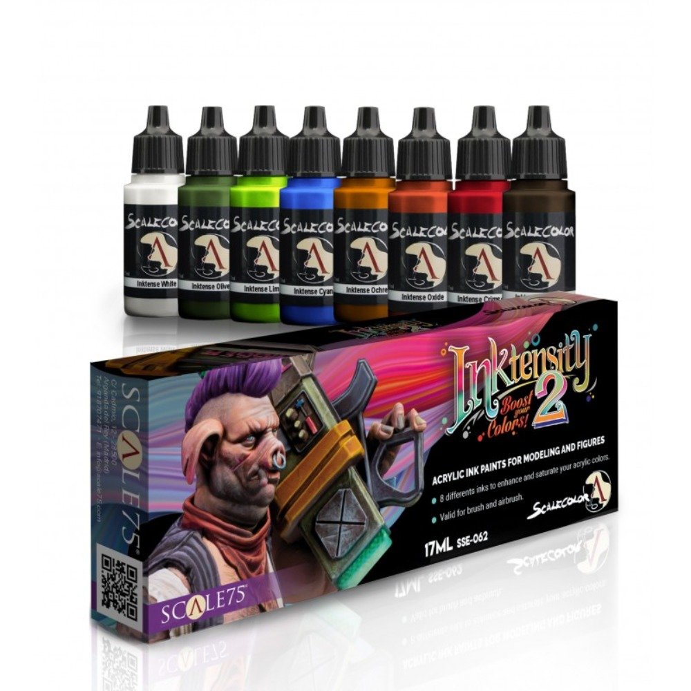 Scale 75 Scalecolor Inktensity 2 Paint Set Miniature Paint