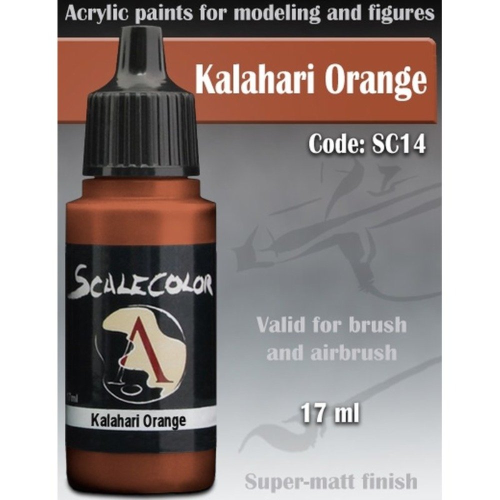 Scale 75 Scalecolor Kalahari Orange 17ml Miniature Paint