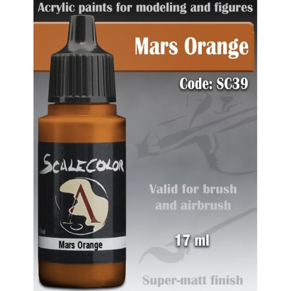 Scale 75 Scalecolor Mars Orange 17ml Miniature Paint