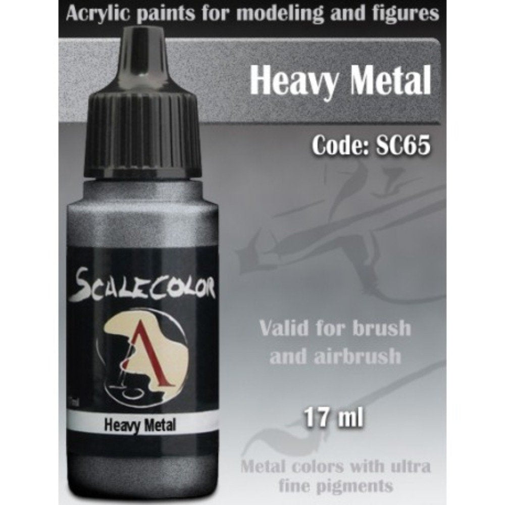 Scale 75 Scalecolor Metal n' Alchemy Heavy Metal 17ml Miniature Paint