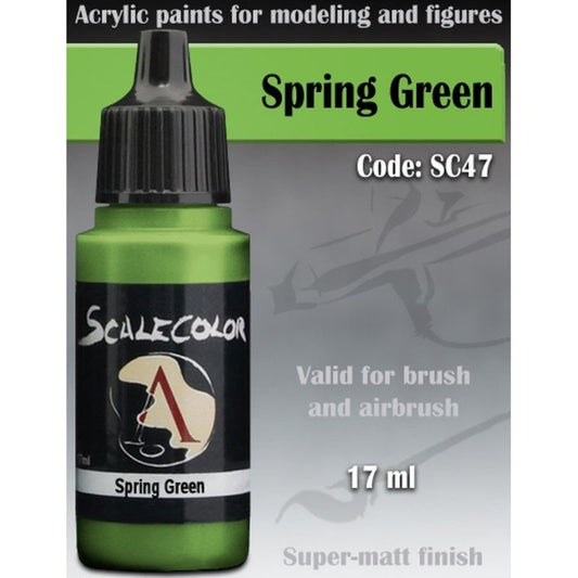 Scale 75 Scalecolor Spring Green 17ml Miniature Paint