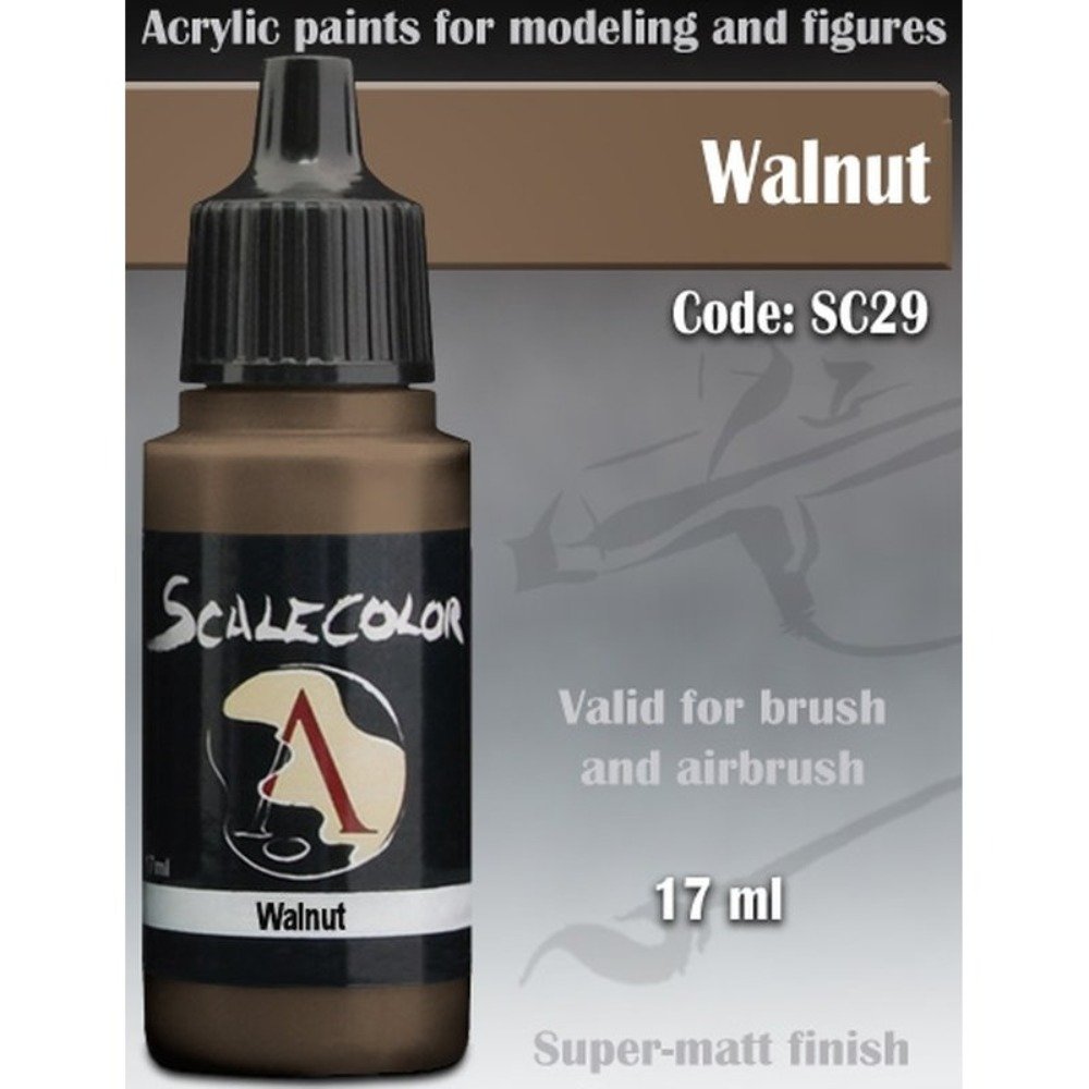 Scale 75 Scalecolor Walnut 17ml Miniature Paint