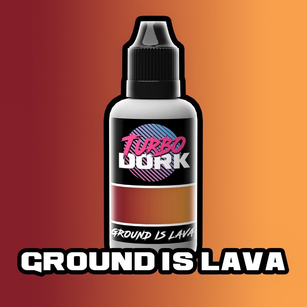Turbo Dork Ground Is Lava Turboshift Acrylic Paint 20ml Bottle Miniature Paint