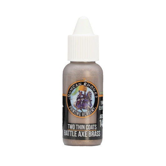 Two Thin Coats - Battle Axe Brass 15ml Miniature Paint
