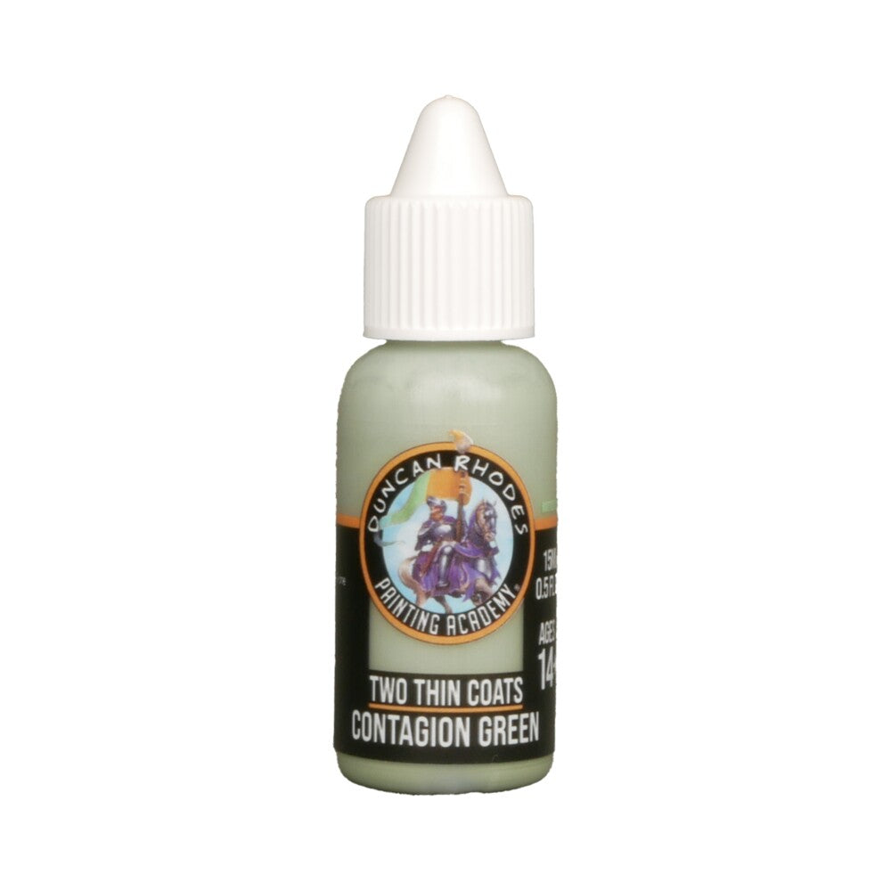 Two Thin Coats - Contagion Green 15ml Miniature Paint