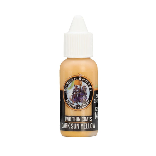Two Thin Coats - Dark Sun Yellow 15ml Miniature Paint