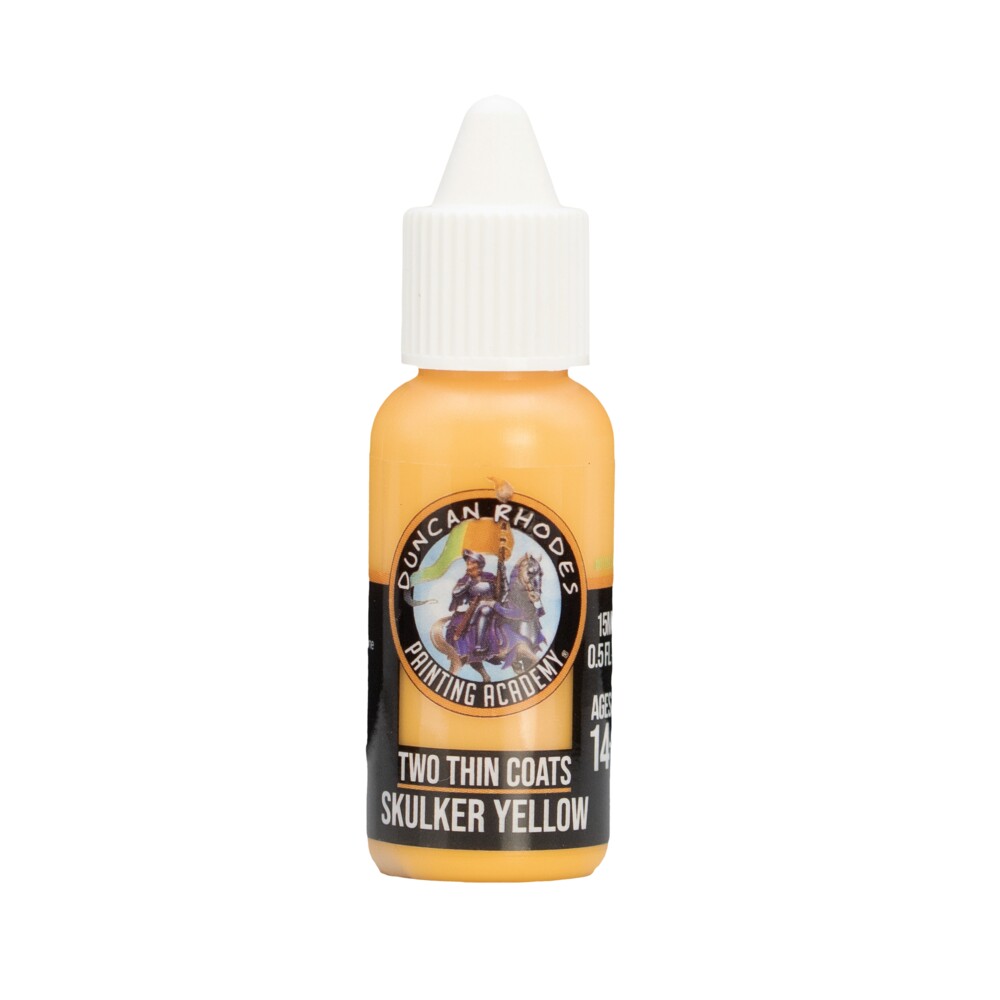 Two Thin Coats - Skulker Yellow 15ml Miniature Paint