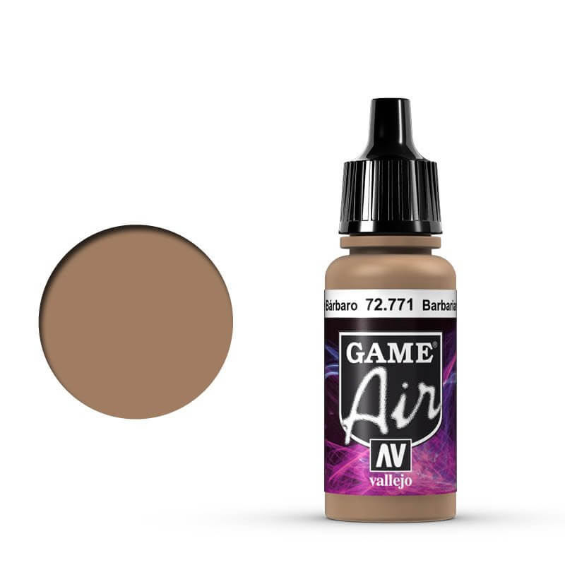 Vallejo Game Air - Barbarian Flesh 17ml Miniature Paint