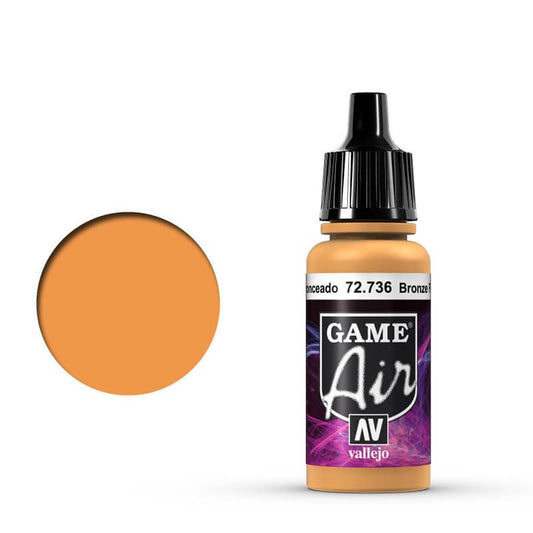 Vallejo Game Air - Bronze Fleshtone 17ml Miniature Paint