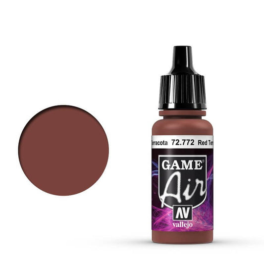 Vallejo Game Air - Red Terracota 17ml Miniature Paint