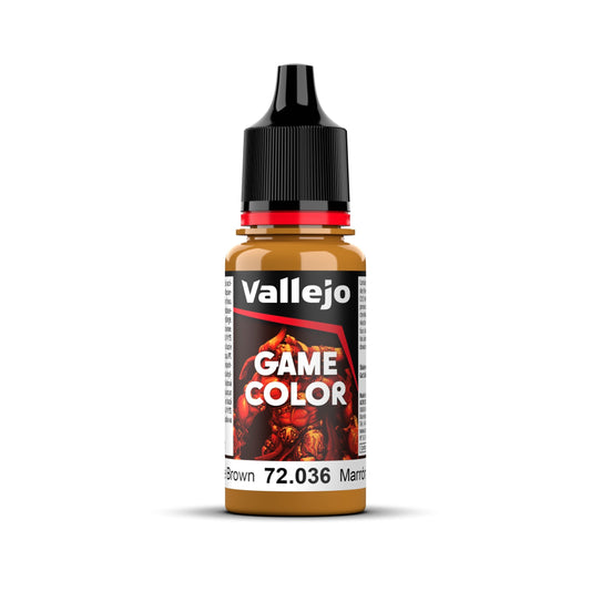Vallejo Game Colour - Bronze Brown 18ml Miniature Paint