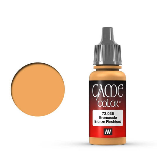 Vallejo Game Colour - Bronze Fleshtone 17ml Miniature Paint