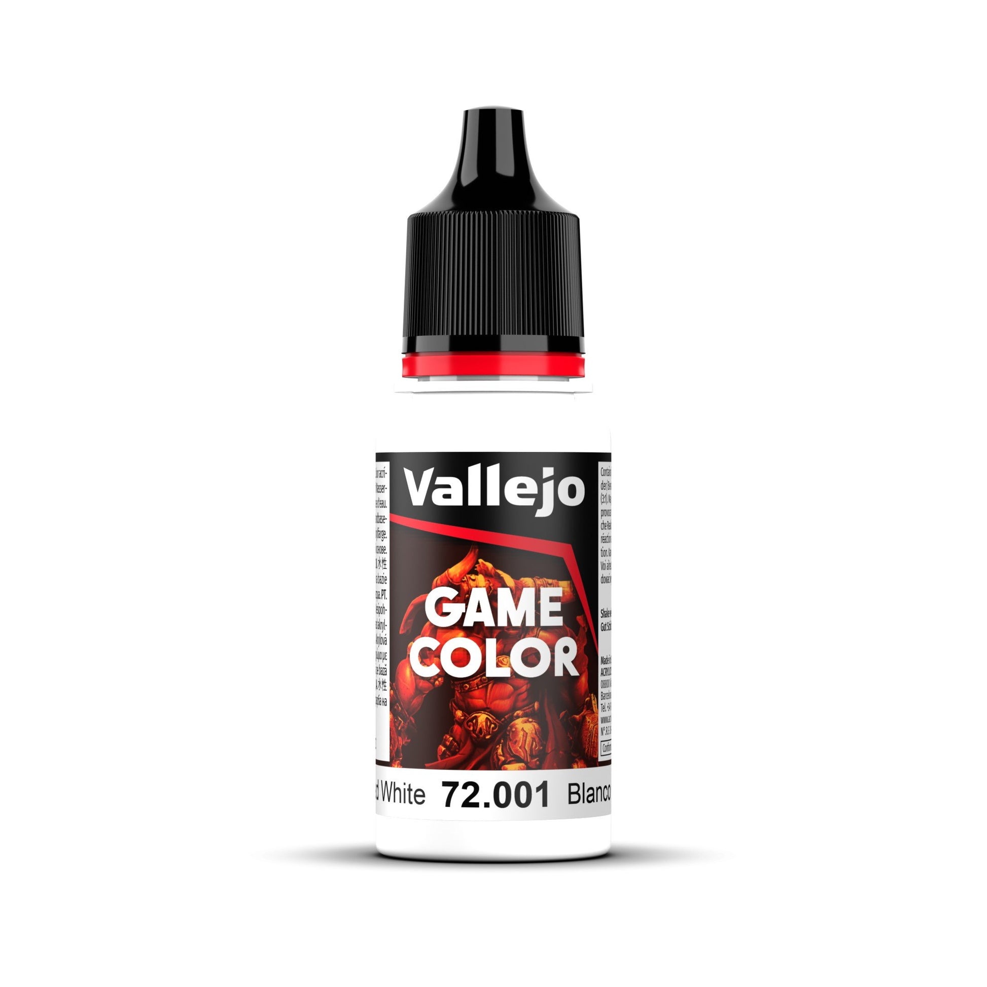 Vallejo Game Colour - Dead White 18ml Miniature Paint