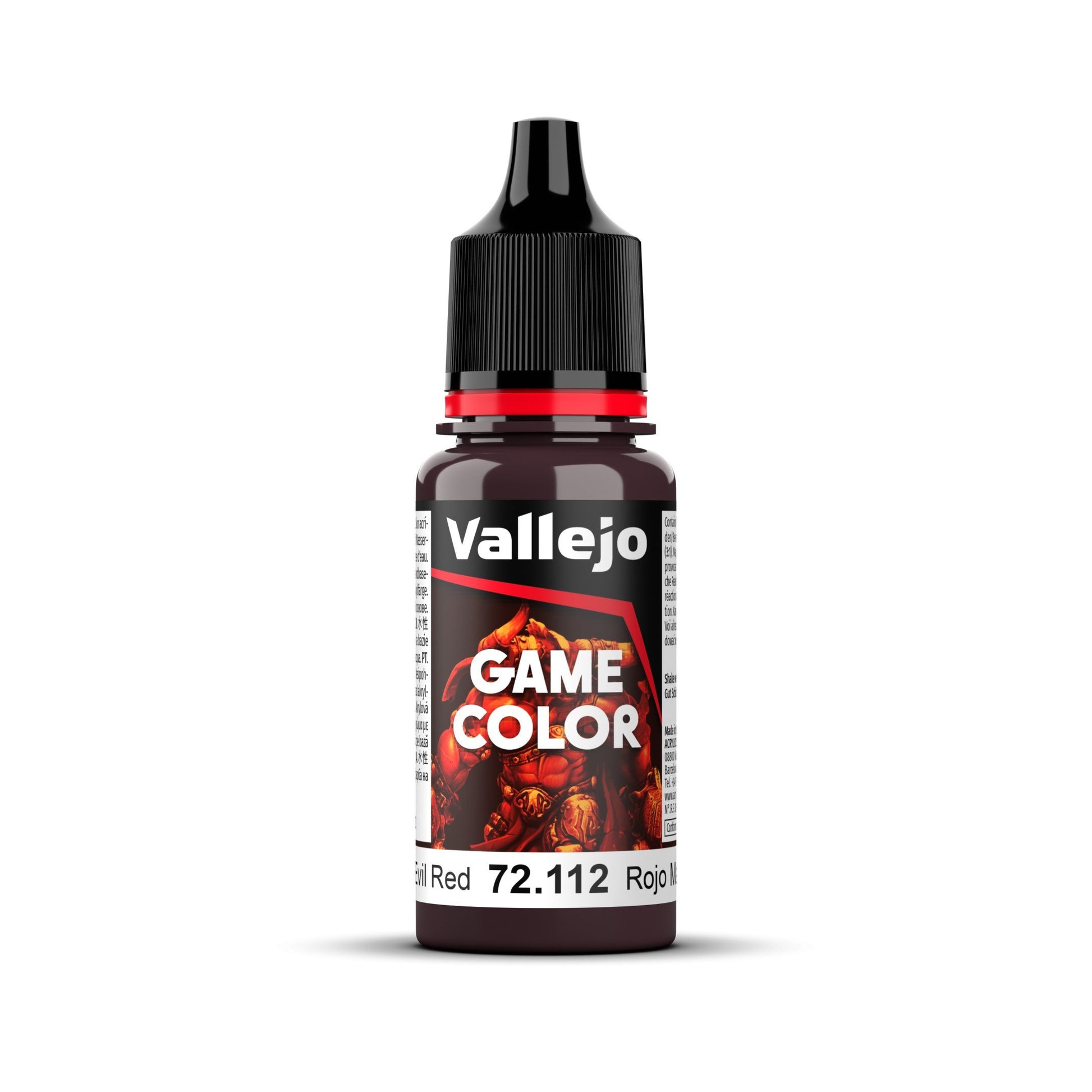 Vallejo Game Colour - Evil Red 18ml Hobby Tool