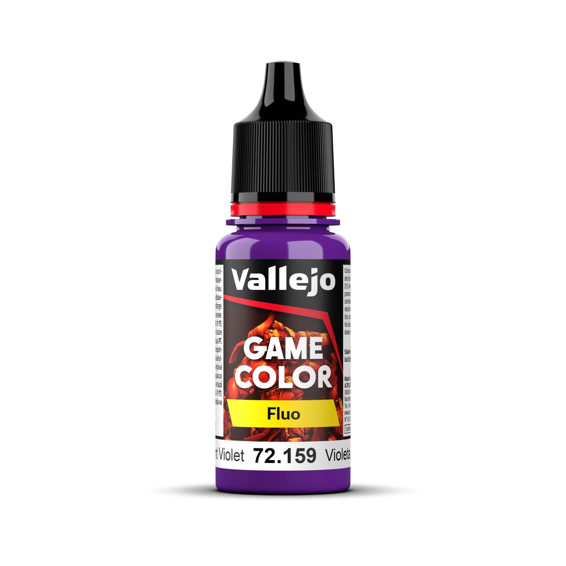 Vallejo Game Colour - Fluorescent Violet 18ml Miniature Paint