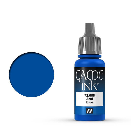 Vallejo Game Colour - Ink Blue 17ml Hobby Tool