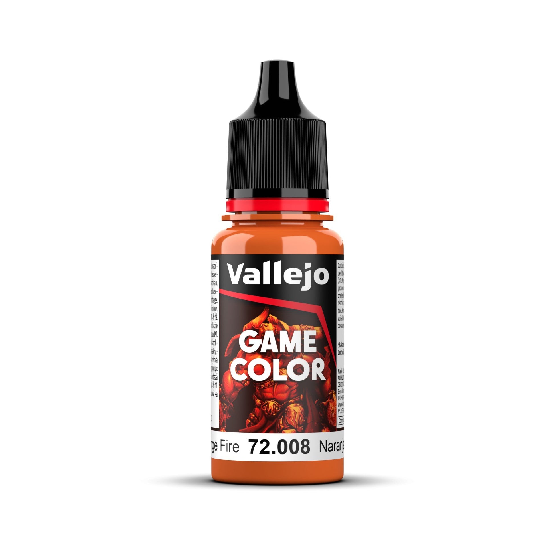 Vallejo Game Colour - Orange Fire 18ml Hobby Tool