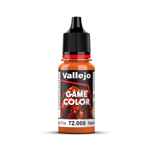 Vallejo Game Colour - Orange Fire 18ml Hobby Tool