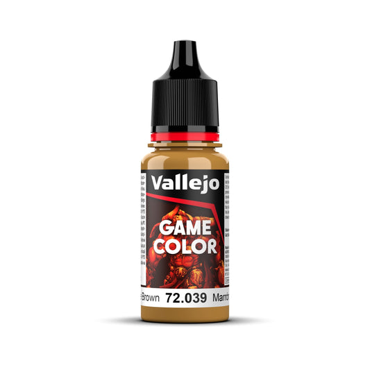Vallejo Game Colour - Plague Brown 18ml Miniature Paint