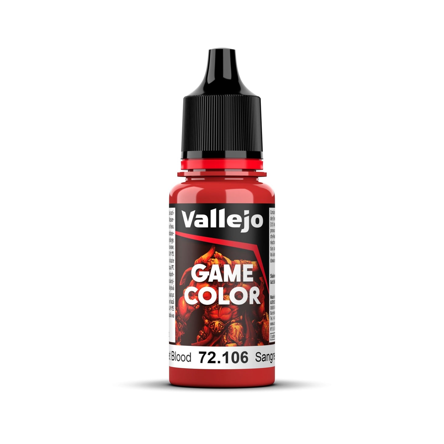 Vallejo Game Colour - Scarlet Blood 18ml Miniature Paint