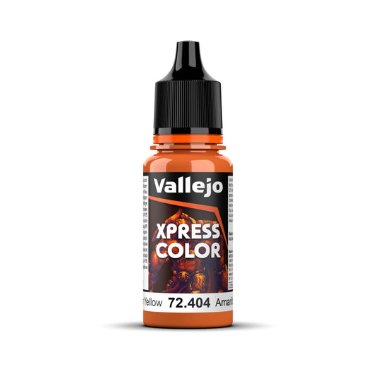 Vallejo Game Colour - Xpress Colour - Nuclear Yellow 18ml Miniature Paint