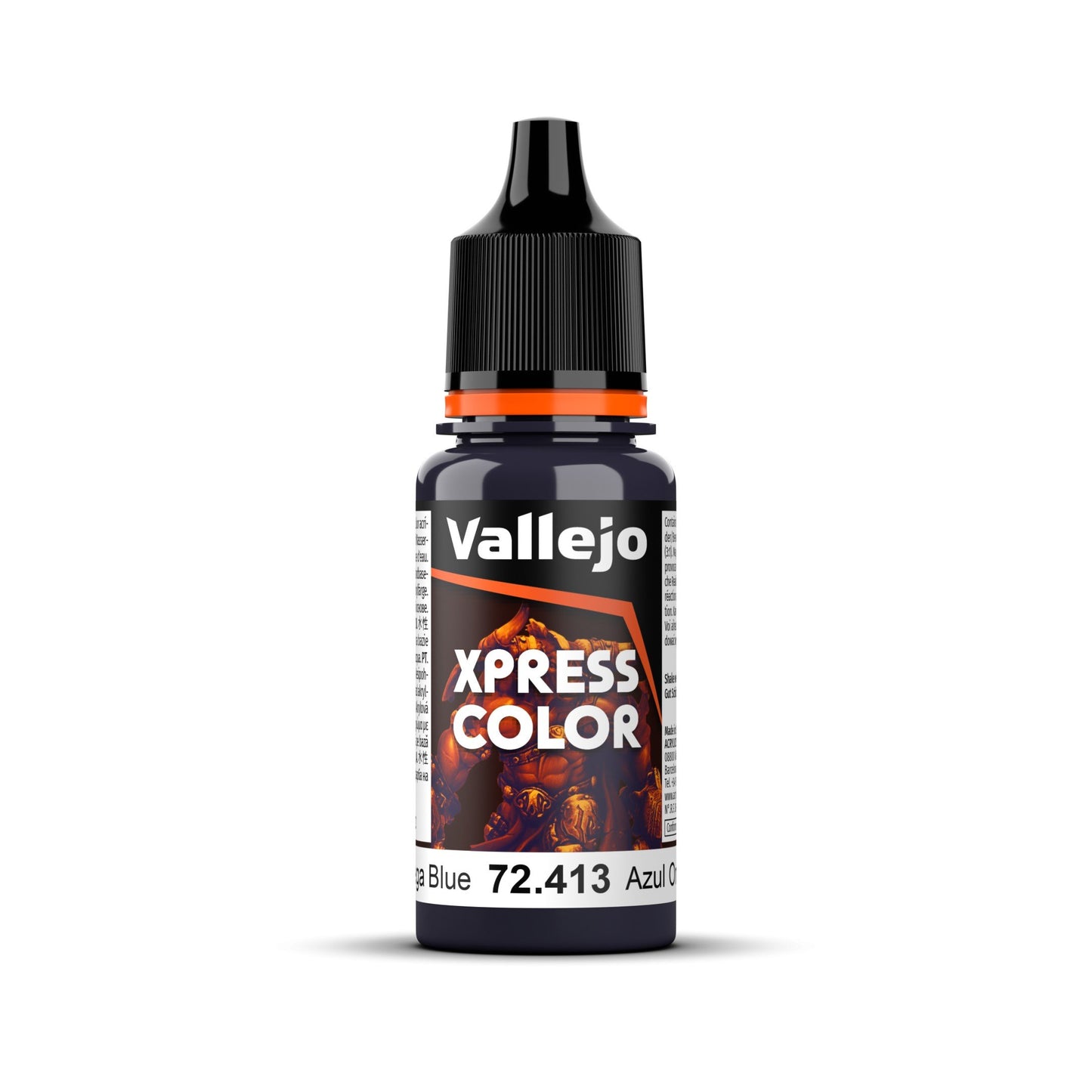 Vallejo Game Colour - Xpress Colour - Omega Blue 18ml Miniature Paint