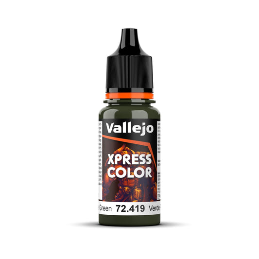 Vallejo Game Colour - Xpress Colour - Plague Green 18ml Miniature Paint