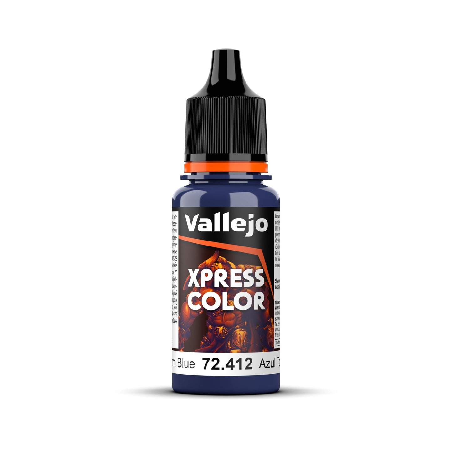 Vallejo Game Colour - Xpress Colour - Storm Blue 18ml Miniature Paint