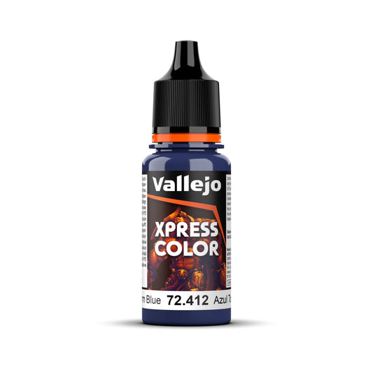 Vallejo Game Colour - Xpress Colour - Storm Blue 18ml Miniature Paint