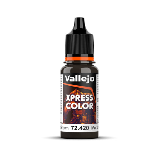 Vallejo Game Colour - Xpress Colour - Wasteland Brown 18ml Miniature Paint