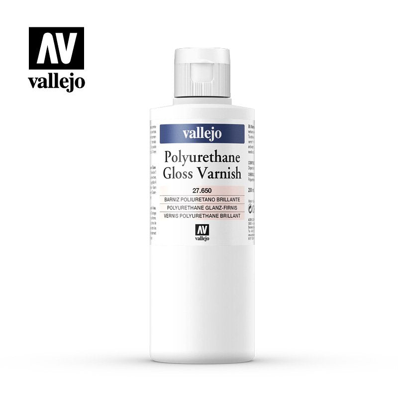 Vallejo Gloss Varnish 200ml Hobby Tool