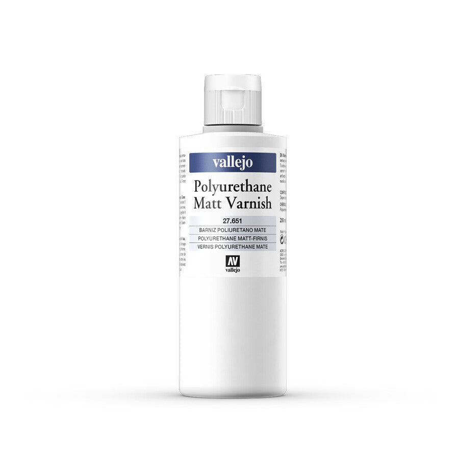Vallejo Matte Varnish 200ml Diorama Hobby Scenics