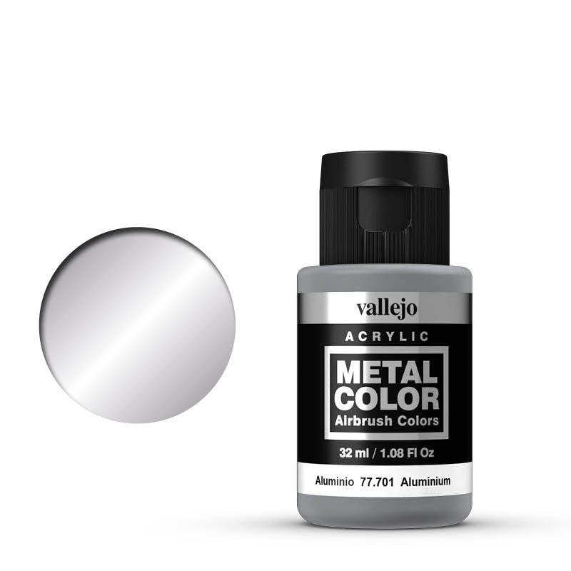 Vallejo Metal Colour - Aluminium 32ml Miniature Paint