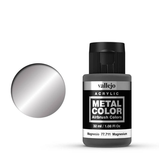 Vallejo Metal Colour - Magnesium 32ml Miniature Paint