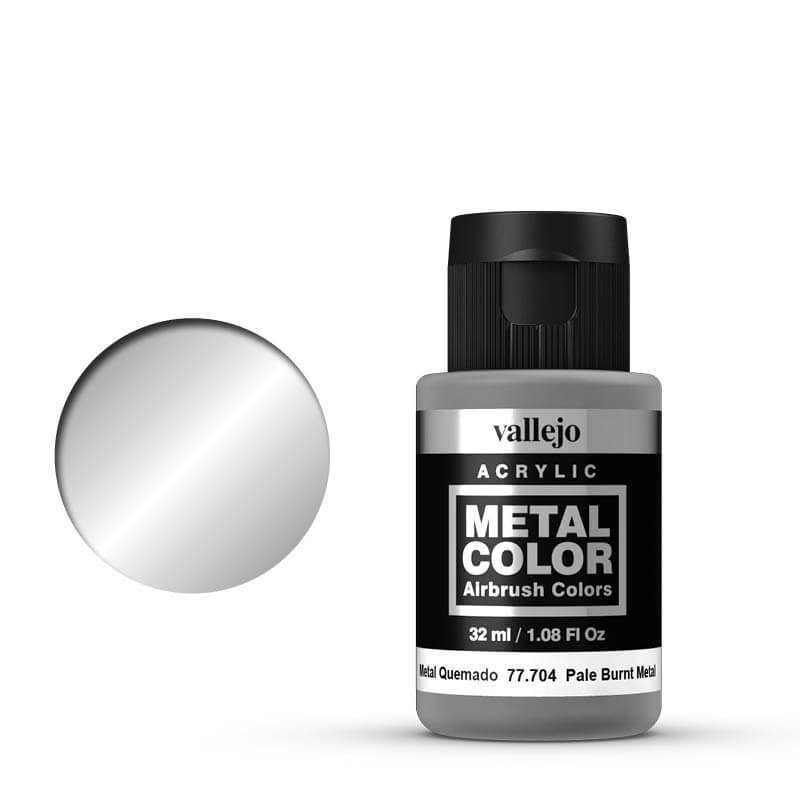 Vallejo Metal Colour - Pale Burnt Metal 32ml Miniature Paint