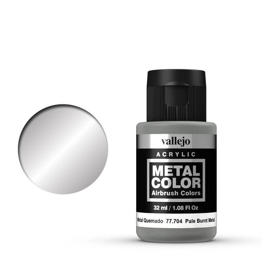Vallejo Metal Colour - Pale Burnt Metal 32ml Miniature Paint
