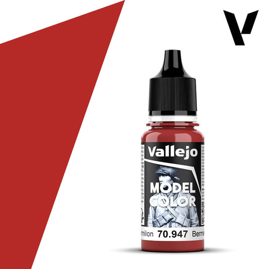Vallejo - Model Colour - Dark Vermilion 18ml Hobby Tool