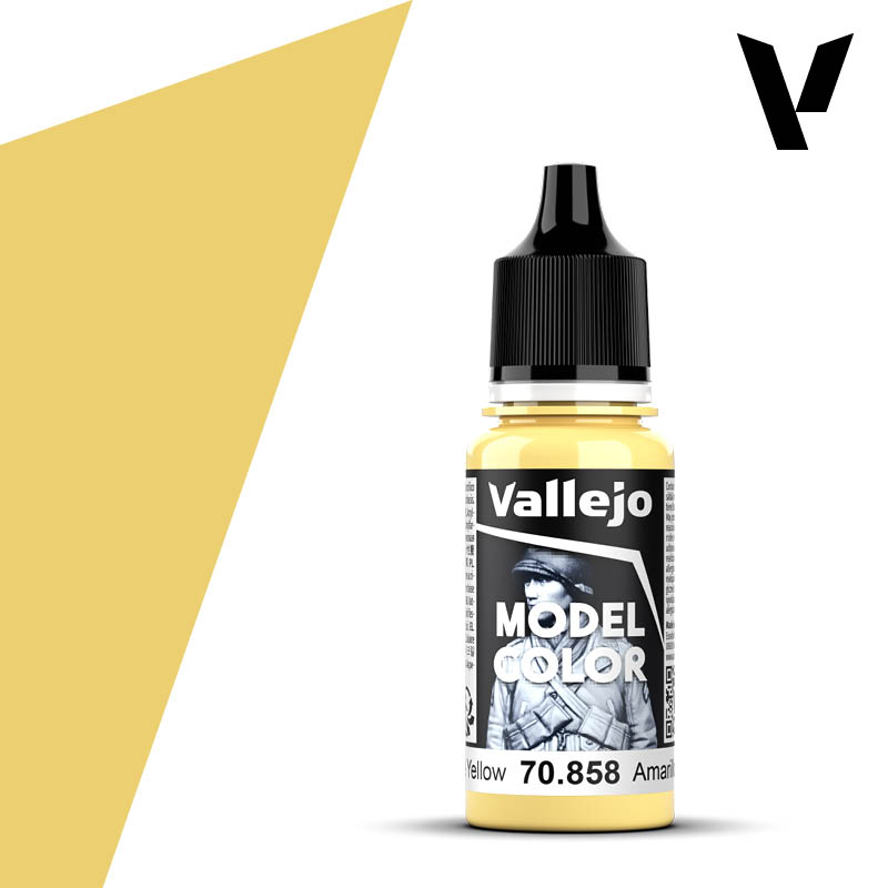 Vallejo - Model Colour - Ice Yellow 18ml Hobby Tool