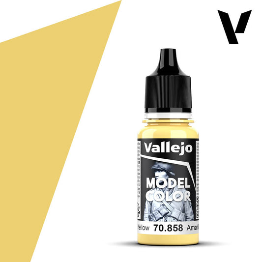 Vallejo - Model Colour - Ice Yellow 18ml Hobby Tool